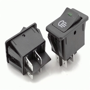 ASW-17D 12V 35A Car Fog LED <b>Light</b> Rocker Toggle <b>Switch</b> Auto LED Car <b>Light</b> <b>Switch</b> - Product Image 1