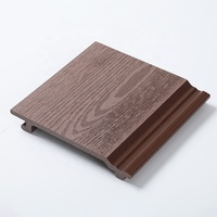 Revêtement extérieur en co-extrusion Revêtement extérieur en bois composite en plastique Panneaux muraux extérieurs en bois composite