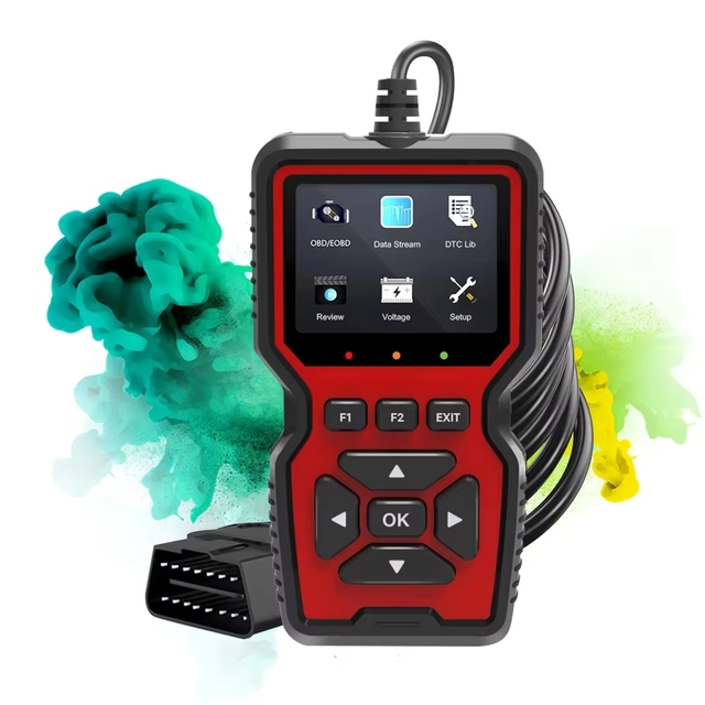 ZYSY Customizable OBD2 Code Reader Universal Smart Car Diagnostic Scanner for Engine Analyzer Vehicle Tools