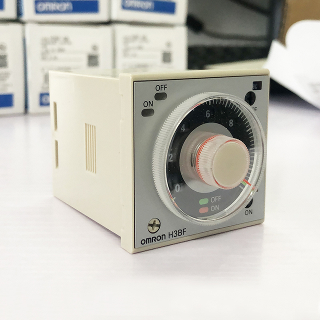 H3BF-N8 220VAC Timer Relay Industrial Controls Delay & Timing Relays Twin Timer 8-Pin Solid-state Twin Timer H3BF-N8 for Omron