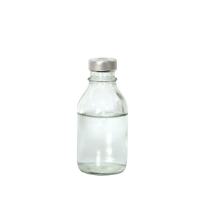 Botol Injeksi Glukosa Kaca Bening Kosong 50ml 250ml 8oz, Botol Air Garam Medis dengan Tutup Karet, Sedang Diskon - Product Image 4
