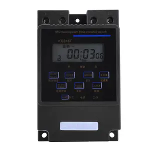 Microcomputer time control switch machine time controller power supply timer street light 220v time and space kg316t high power