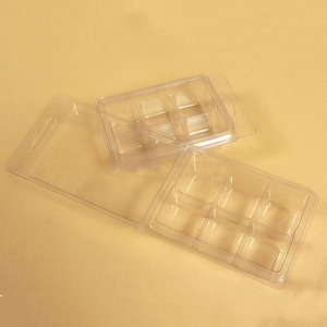 Wachs schmilzt doppel blister pack clam shell verpackung