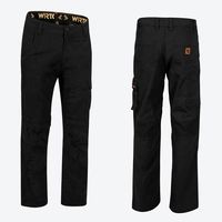 Pantalones de Trabajo Médicos para Paramédicos, Elásticos en 4 Direcciones, Resistentes al Agua y a las Manchas, con Membrana para Protección Contra Patógenos Sanguíneos en las Rodillas