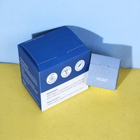 Boîte d'emballage personnalisée avec gaufrage pour serviettes hygiéniques biodégradables, avec poignée, pour femmes et jeunes filles