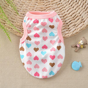 Maglietta per Cani in Cotone Personalizzabile <span class=keywords><strong>Best</strong></span> Seller, Stampa Cartoon Principessa, Taglia Media per Uso Quotidiano, Primavera-Estate - Product Image 1