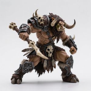 Figuras personalizadas de Anime Waifu modelo de película estatua <span class=keywords><strong>Warcraft</strong></span> resina PVC ABS Bull Demon King 1/6 adornos de exhibición de mostrador a escala - Product Image 2