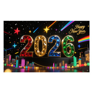 2026 Nochevieja <span class=keywords><strong>cuenta</strong></span> <span class=keywords><strong>regresiva</strong></span> tema decorativo puerta <span class=keywords><strong>de</strong></span> garaje Banner bandera fiesta sesión <span class=keywords><strong>de</strong></span> fotos tela <span class=keywords><strong>de</strong></span> fondo - Product Image 4