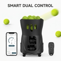 Machine d'entraînement de pickleball automatique portable professionnelle PP-Mini Pro 8 kg avec contrôle par application pour la pratique des topspin et des backspin