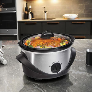 <span class=keywords><strong>Mijoteuse</strong></span> manuelle intelligente de <span class=keywords><strong>4</strong></span> pintes en acier inoxydable avec chauffage électrique étanche pour un usage domestique à bouton-poussoir mécanique - Product Image 5