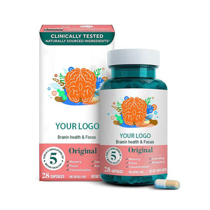 OEM não bổ sung cho bộ nhớ tập trung tập trung học tập chính xác Phosphatidylserine & neurofactor sợi chế độ ăn uống viên nang - Product Image 1