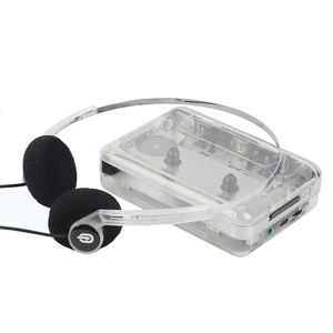 Lecteur de cassettes stéréo transparent à marche arrière automatique, écouteur à mouvement de roue en cuivre froid intégré, convertisseur de <span class=keywords><strong>cassette</strong></span> en MP3 - Product Image 1