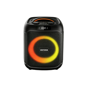 Altavoz Portátil para Fiestas con Luz RGB, Bajos Potentes de 10-30W, Inalámbrico, con Micrófono Incorporado, Control Remoto, Compatible con FM/USB/TF, Karaoke para Exteriores - Product Image 6
