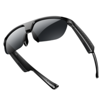 Lunettes intelligentes L01 avec traduction IA, lunettes de soleil avec fonction d'appel, coupe-vent, Bluetooth, élégantes pour le vélo et les activités de plein air