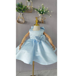 Vestido con lazo grande para niña, vestidos <span class=keywords><strong>de</strong></span> fiesta para niña, 1 año <span class=keywords><strong>de</strong></span> cumpleaños, Princesa, dulce vestido tutú para niños, vestido <span class=keywords><strong>de</strong></span> bautizo <span class=keywords><strong>de</strong></span> encaje, tela para bebé - Product Image 6
