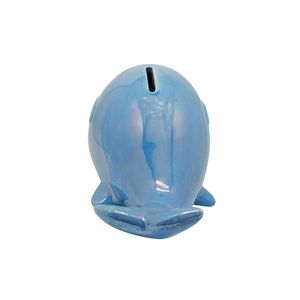 Bán buôn Chất lượng cao dễ thương <span class=keywords><strong>Dolphin</strong></span> Piggy gốm tiền tiết kiệm hộp Hot bán vui ngân hàng đồng xu - Product Image 2