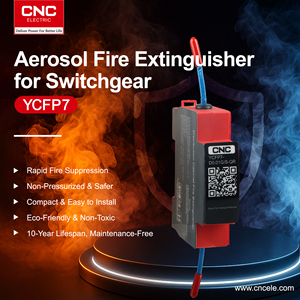 YCFP7 طفاية حريق جديدة من نوع S تعمل بالرذاذ لوحدات التوزيع الكهربائية، مناسبة لصناديق التجميع وصناديق التجميع الكهروضوئية - Product Image 4