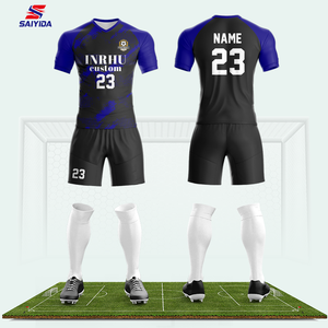 Personalizável Adulto e Juventude Futebol Desgaste Define Design Simples Uniformes De Futebol Em Branco Para Equipes Escolares - Product Image 4