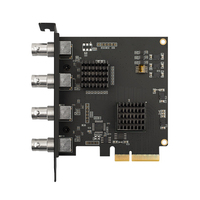 Purplelec Interne 1080P60Hz 4CH Sdi Pcie Video Capture Kaart Voor Live Streaming