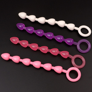 Perle anale en cristal pour femme, plug anal pour homme et femme, jouet d'entraînement SM, jouet sexuel pour adulte, barre anale, fouet anal - Product Image 2