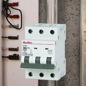 Aub1 với chứng chỉ SEMKO 6kA <span class=keywords><strong>3</strong></span> cực MCB - Product Image 1