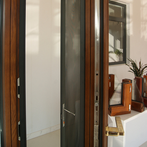 Cao cấp nhôm mạ gỗ nghiêng và biến cửa sổ tùy chỉnh tiêu chuẩn Slimline cấu hình cửa sổ cách âm - Product Image 4