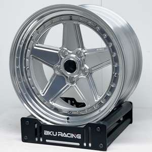 Cerchi Classici Forgiati Personalizzati BKU 2 Pezzi 5x112 da 18, 19, 20 Pollici in Lega Lucida per Mercedes W126 C126 <span class=keywords><strong>R129</strong></span> R107 W124 500E E500 - Product Image 1