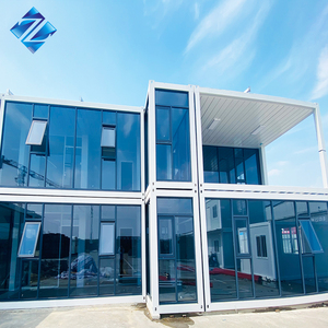 Personalizzato a basso costo prefabbricato casa contenitore luce <span class=keywords><strong>in</strong></span> acciaio con pannello Sandwich materiale prefabbricato casa per la <span class=keywords><strong>vendita</strong></span> - Product Image 4