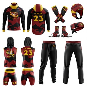 BANDERA DE ENTRENAMIENTO CONJUNTO LOGO PAQUETE ODM PERSONALIZADO 2025 MEJOR OEM 7 en 7 PAQUETE DE OFERTA CALIDAD DEPORTIVA 7V7 UNIFORMES DE FÚTBOL - Product Image 1