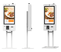 Kiosque de commande automatique pour restauration rapide OEM, écran tactile, menu QSR, machine de paiement, kiosque de restaurant