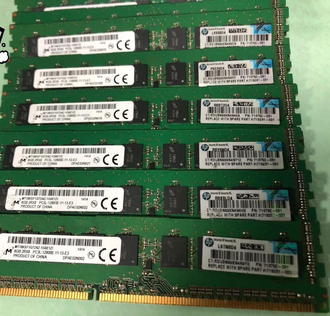 DDR4 Desktop High Performance Memory RGB 4G 8GB 16 GB RAM HPE 3200mhz 16 GB P00924-B21 Laptop OEM Status