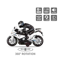 Jouets de moto de police en métal moulé sous pression avec télécommande, son et lumière pour enfants, cadeau pour enfants