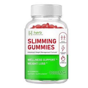 Gomitas Dietéticas Detox Slim Trim para un Vientre Plano, Marca Privada OEM/ODM, con Algas Marinas, Bardana y Vinagre de Sidra de Manzana para Adultos - Product Image 1
