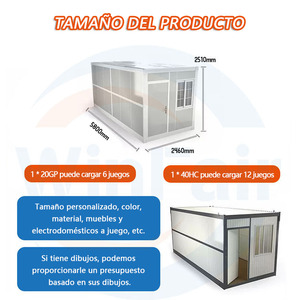 WinFair portatil dobrável movel baratas portátil de lujo contenedores conteiner casas armables <span class=keywords><strong>en</strong></span> contenedor - Product Image 4