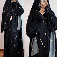 Abaya Zifeng OEM pour femmes musulmanes, imprimé floral, robe longue à manches longues, robe ample élégante pour tous les jours, occasions décontractées et à la maison