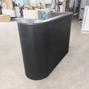 Custom Supermarket Convenience Store Company Indoor LED Display <b>Reception</b> and Cashier Counter - Product Image 1