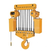 Palans à chaîne électriques de 1 tonne, 2 tonnes, 3 tonnes, 5 tonnes, 7,5 tonnes avec une hauteur de levage de 3 m, en métal, pour le levage de marchandises