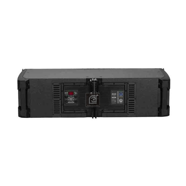 HDL 50-A 4K Dual 12" 3-way Active/Passive Line Array Speaker System with Wood Enclosure 4000W Powered Sound for Stage Use