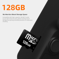 CE FCC Rohs DJ01 4K Ultra HD 360 Derece °   Döner Başlıklı Çekim Yapabilen Aksiyon Kamerası, Dolgu Işığı Desteği ve Maksimum 128GB Hafıza ile