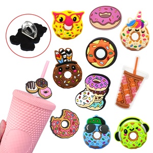 J'aime les breloques pour pailles de bar à thème chats, breloques mignonnes et adorables pour pailles Sailor Moon Luna et <span class=keywords><strong>Artemis</strong></span> Cursor. - Product Image 5