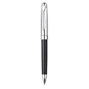 Penna Promozionale Cromata Nera con Finitura Lucida - Product Image 1
