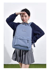 5 Colors Polyester Fashion <b>Backpack</b> <b>Waterproof</b> Durable School Bags Unisex with USB Zipper Closure - Product Image 5