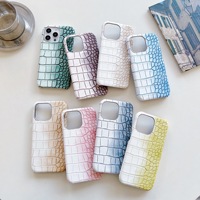 Étui de téléphone portable personnalisé à motif crocodile de l'Himalaya, dissipation de la chaleur, adapté à l'iPhone 16, étui de téléphone portable semi-enveloppant
