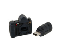 Forme d'appareil photo personnalisé 16GB 32GB 64GB 128GBUSB Clés USB