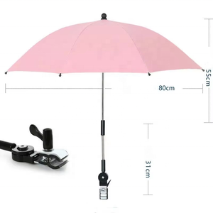 Xe đẩy em bé parasol phổ ô với kẹp 360 độ có thể điều chỉnh UV bảo vệ xe đẩy mặt trời bóng râm không thấm nước ô - Product Image 1