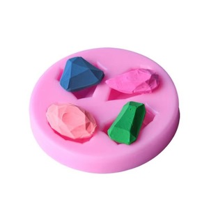 Gemstone <b>Silicone</b> Mold Fondant <b>Silicone</b> Mold Chocolate Bar Mold <b>Silicone</b> Molds For Decoration DIY Jewelry Mold - Product Image 5