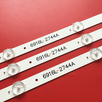 ZR-183 Retroiluminación LED para TV, Gran Venta, 43UH6030-UD para 43 Pulgadas V16.5 ART3 2744 REV0.1 6916L-2744A, Tira de Retroiluminación LED para TV