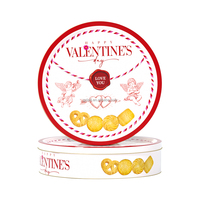 Biscuits danois au beurre, croustillants et crémeux, sans sucre ni glucose, avec logo personnalisé, commande en gros