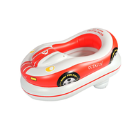 Bateau tamponneur gonflable électrique avec moteur à propulseur, commande par joystick, bateau tamponneur monoplace en PVC pour piscine, lac, divertissement estival