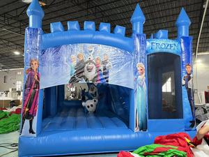 Venta caliente grado comercial uno inflable divertido <span class=keywords><strong>Castillo</strong></span> <span class=keywords><strong>de</strong></span> salto congelado <span class=keywords><strong>juguetes</strong></span> hinchables con los mejores materiales <span class=keywords><strong>de</strong></span> lona <span class=keywords><strong>de</strong></span> PVC <span class=keywords><strong>de</strong></span> 0,55mm PLATO - Product Image 2